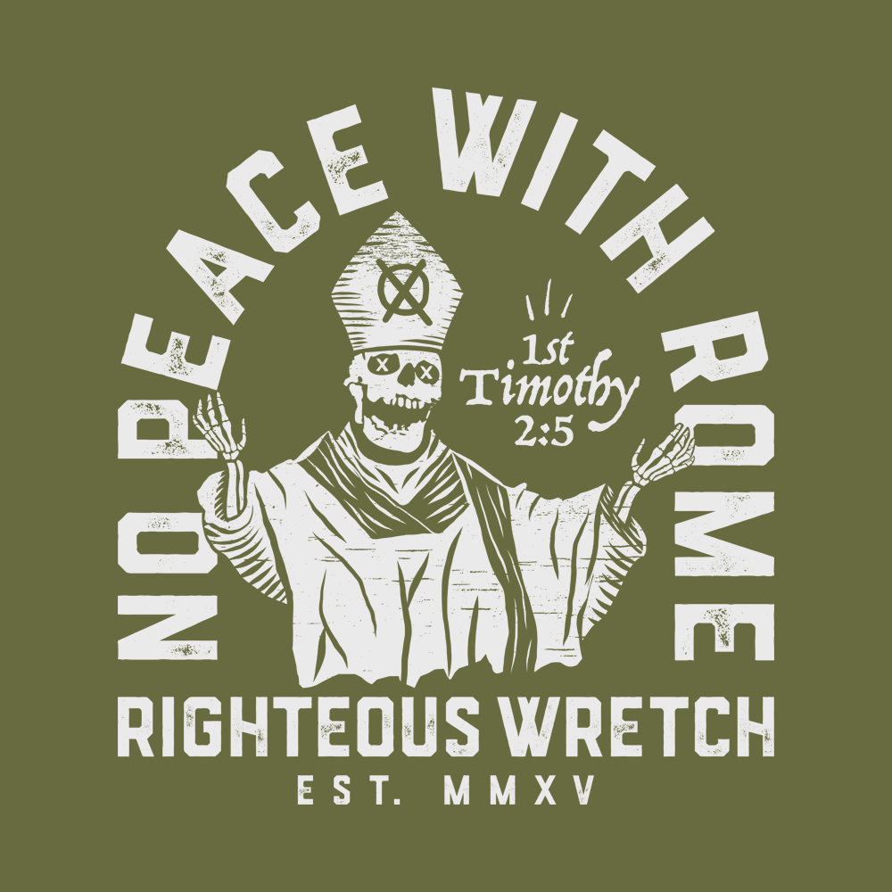 NO PEACE WITH ROME - Military Green